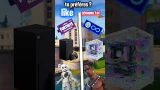 tu préfères ? #fortnite #viral