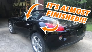 Reassembling the Solstice - Pontiac Solstice Rebuild Pt. 5