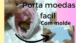 porta moedas facil