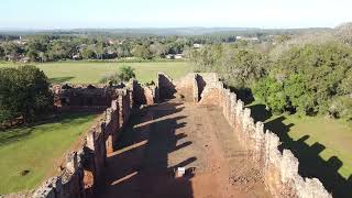 Ruinas de San Ignacio. Misionea. Drone DJI