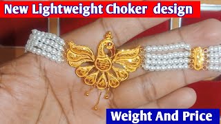 gold choker designs with weight,gold choker designs with price,gold choker design light weight,