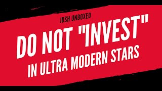 Do Not "Invest" In Ultra Modern Stars | Sports Card Collecting and Investing