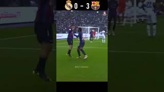 Real Madrid vs Barcelona 2023 Spanish Super Cup Final #short #shorts #football #youtube