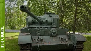 A34 Comet British cruiser tank - HD