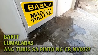 Solution sa lumalabas na tubig sa Pinto ng CR ng LUMINA Raw house. (You can build episode #9)