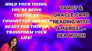 Hold your vision, you're being tested,  be committed and get ready for this to transform your life!💜