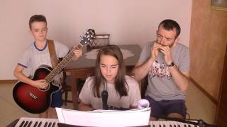 perdo le parole cover con voce piano chitarra e armonica