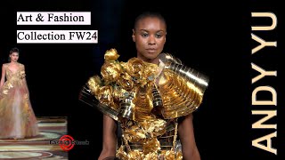 ANDY YU - Art & Fashion Collection FW24 | The Night of Lunar New Year |FashionStock Production 4K