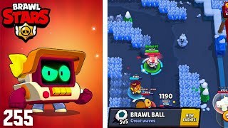 Brawl Stars 🤗| BRAWL BALL - R-T 😍| Part - 255 #brawlstars