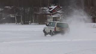 Volvo 245 gl Ice Drifting