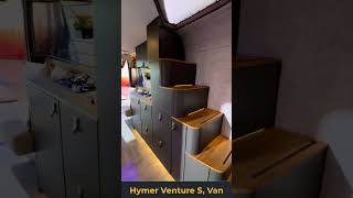 Caravan for family trip, Hymer Venture S #shorts