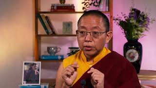 H.E Dolpo Tulku Rinpoche talked about Vajrayana Buddhism and about Tsalung Trulkhor's practice.