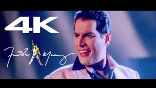 The Great Pretender | Freddie Mercury 4K Video Remastered | The Royal Philanthropic Orchestra | 1987