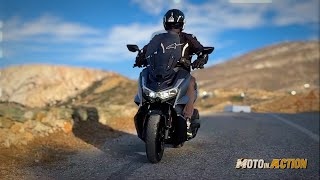 Moto in Action 31ή Εκπομπή Season 8 VOGE SR3 στη Φολέγανδρο και YAMAHA Tracer 7