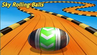 Sky Rolling Balls // Gameplay #shorts