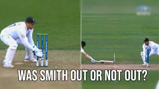 HERE IS WHY THE STEVE SMITH RUN OUT WAS NOT OUT!