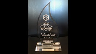 Resilience and Leadership AWARD from Powerful Women Today