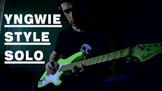 Yngwie Style Solo - Diesel Chasers.