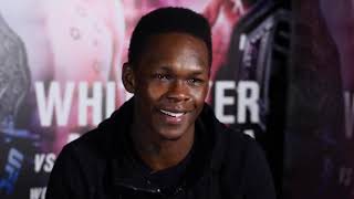 Israel Adesanya UFC 243 Pre Fight Interview