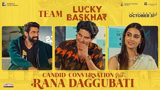 Rana Daggubati Candid Conversation with Dulquer Salmaan & Meenakshi Chaudhary  | LuckyBaskhar | TFJA