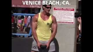 MUSCLE BEACH Behind the Scenes commercial shoot)