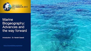 Marine Biogeography:  Advances and the way forward (Intro)