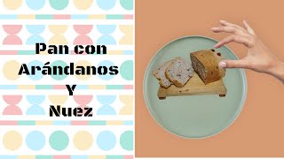 PAN DE NUEZ Y ARANDANOS EN PANIFICADORA