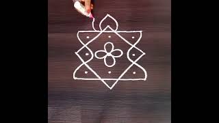 *Tholi Ekadasi* Simple & Easy rangoli designs for beginners, muggulu designs #rangoli #muggulu