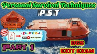 PST Exit Exam Questions Part #1 | PDF in Description | Personal Survival Techniques