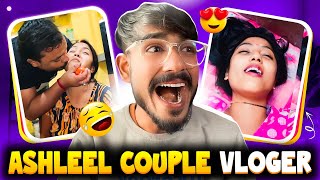 Viral Ashleel Couple Vlogger || Bengali Babu Abhishek