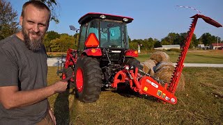 New Sickle Bar Mower - Better Than a Drum Mower?