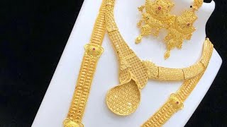 one gram jewellery long Harams new models please subscribe my channel