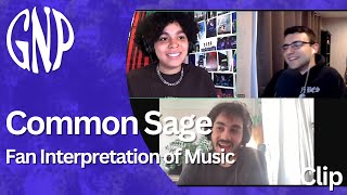 Julian Rosen from Common Sage on Fan Interpretation of Music