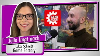 Spielwarenmesse 2024 - GAME FACTORY - Lukas Schmidt im Interview - Spiel doch mal!