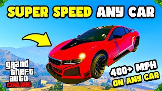 The CRAZIEST SPEED GLITCH Ever in GTA 5 ONLINE! (Over 300+ MPH SPEED GLITCH!)