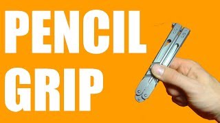 Balisong Tutorial - (Pencil Grip Flip) - Beginner #14.5