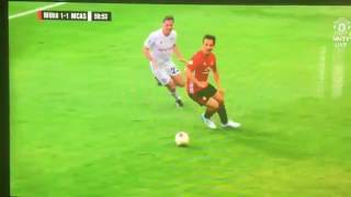 Jamie Carragher's shocking tackle on Gary Neville (NSFW)