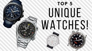 Top 5 UNIQUE Watches around $2500! (Oris, Sinn, Junghans, Seiko, NOMOS)