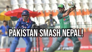 PAKISTAN DESTROY NEPAL IN ASIA CUP OPENER!