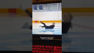 Обидно падать на ровном месте #figureskating #фигурноекатание #sorts #спорт