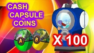 Using and scanning 100 Cash Capsule Coins! - Digimon Masters Online