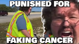 WHEN BOOGIE2988 HAD TO CLEAN TRASH OFF THE HIGHWAY FOR FAKING CANCER