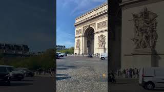 Arc de Triomphe in Paris #travel #shorts #walkingtour