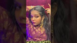 Hairstyle for wedding with heavy jewellery✨🔥|#shorts #hairstyle #trending