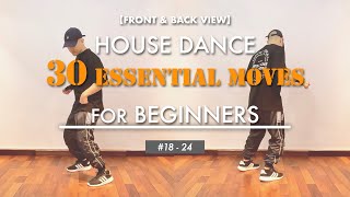 Part 3 | House Dance Tutorial | 30 Basic Moves And Steps For Beginners