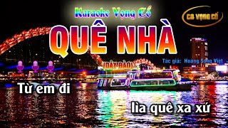 KARAOKE VỌNG CỔ QUÊ NHÀ| DÂY ĐÀO| NHỮNG NGƯỜI CON XA XỨ NGHẸN NGÀO