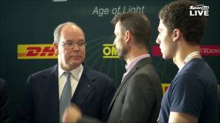 ELECTRIC GT CHAMPIONSHIP (Sportel) - Official visit of H.S.H. Prince Albert II of Monaco.