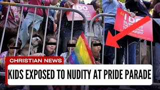 Children Forced To Watch Nude ADULTS And S3X ACTS At Pride Parade!