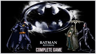 BATMAN RETURNS SNES: COMPLETE GAME