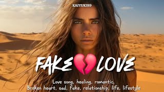 EP72 : Fake Love 💕️#Fighting #stronger #lovesong #englishsong #healing